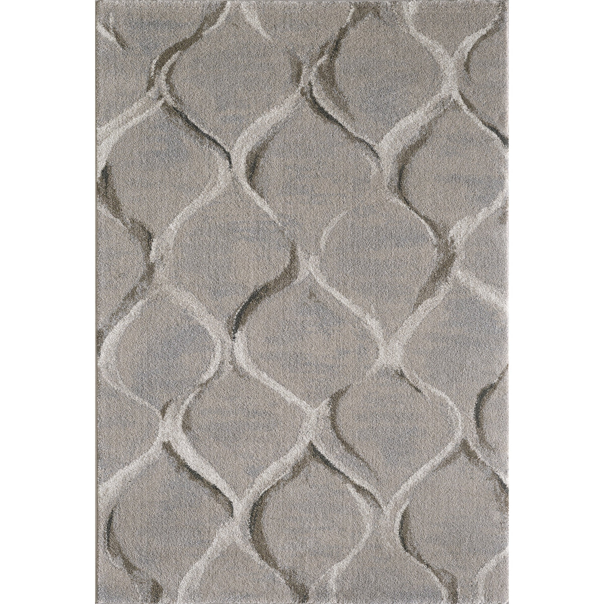 Landscapes 5905 Slate Groove Area Rug, Size  710 Inch X 1010 Inch