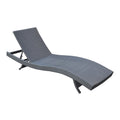 Armen Living Cabana Outdoor Adjustable Wicker Chaise Lounge Chair