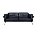 Franz 87'' Modern Leather Sofa