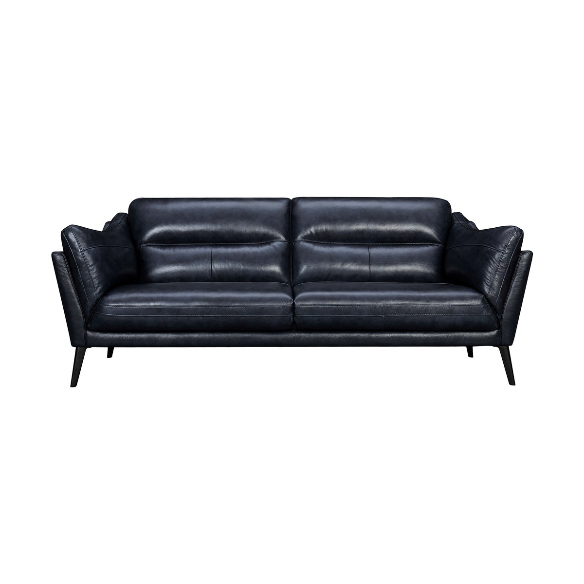 Franz 87'' Modern Leather Sofa