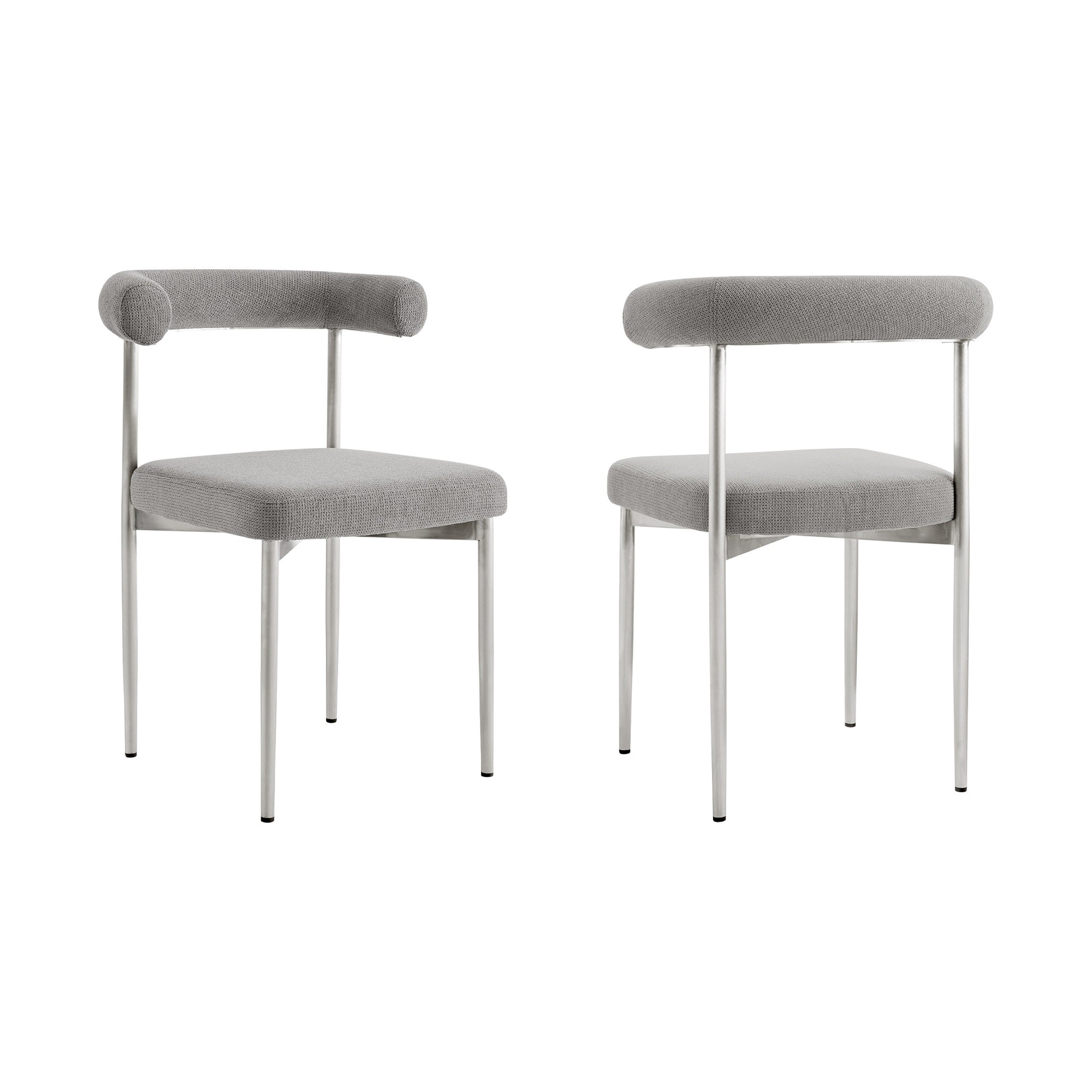 Shannon Upholstered Dining Chair with Metal Legs