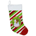 CarolineS Treasures Lh9228Cs Australian Shepherd Candy Cane Holiday Christmas Stocking, 11 X 18 Inch  Inch , Multicolor