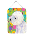 Inch CarolineS Treasures Lh9405Ds1216 Westie Easter Eggtravaganza Aluminium Metal Wall Or Door Hanging Prints, 16 Inch  Inch  X 12 Inch  Inch , Multico