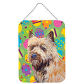 Inch CarolineS Treasures Lh9410Ds1216 Cairn Terrier Easter Eggtravaganza Aluminium Metal Wall Or Door Hanging Prints, 16 Inch  Inch  X 12 Inch  Inch ,
