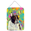 Inch CarolineS Treasures Lh9427Ds1216 French Bulldog Easter Eggtravaganza Aluminium Metal Wall Or Door Hanging Prints, 16 Inch  Inch  X 12 Inch  Inch ,