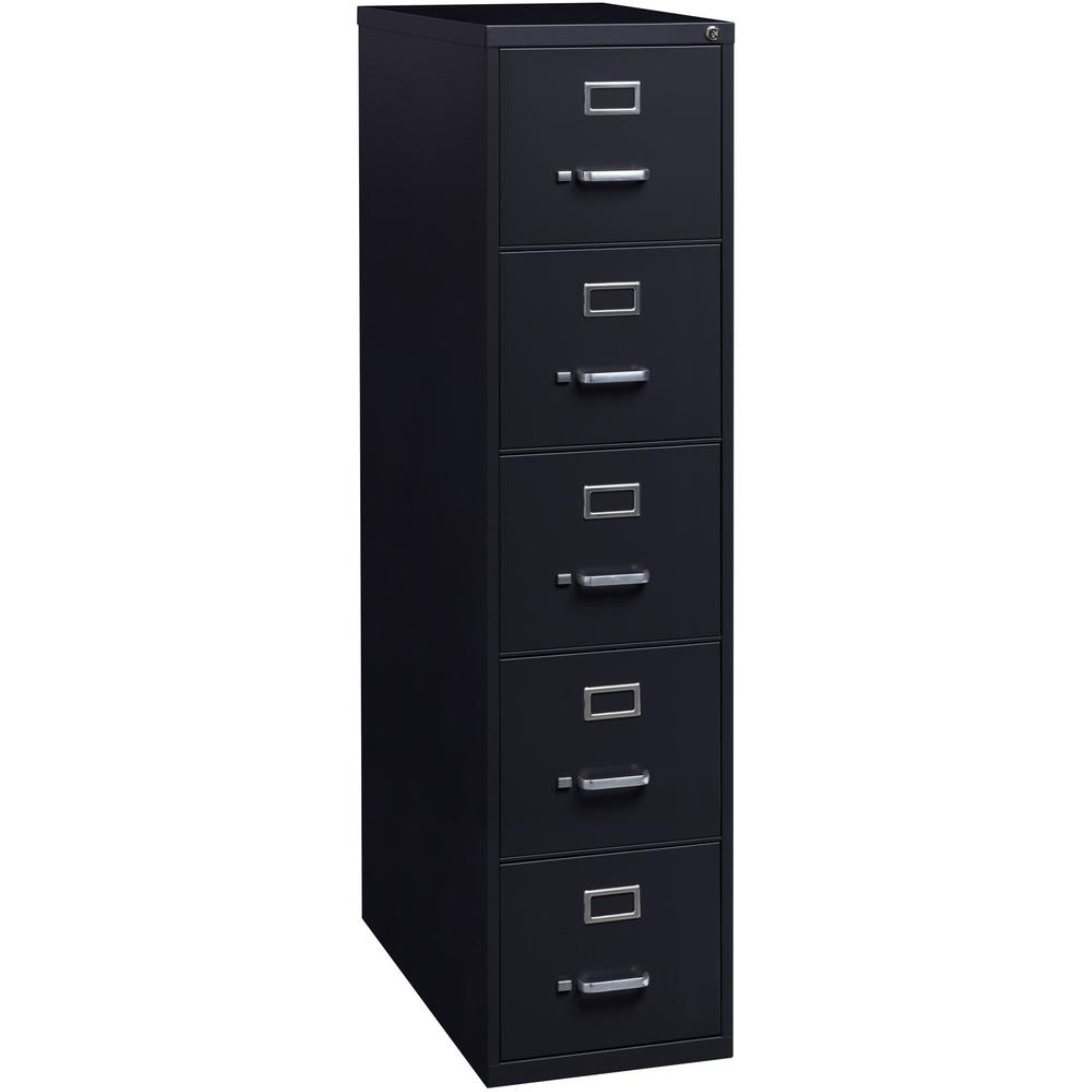 Lorell Commercial Grade Vertical File Cabinet  5Drawer  15 x 26.5 x 61  5 x Drawer(s) for File  Letter  Vertical  Heav