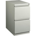 Lorell Mobile File Pedestal  2Drawer  15 x 22.9 x 27.8  2 x Drawer(s) for File  Letter  Ballbearing Suspension, Securi