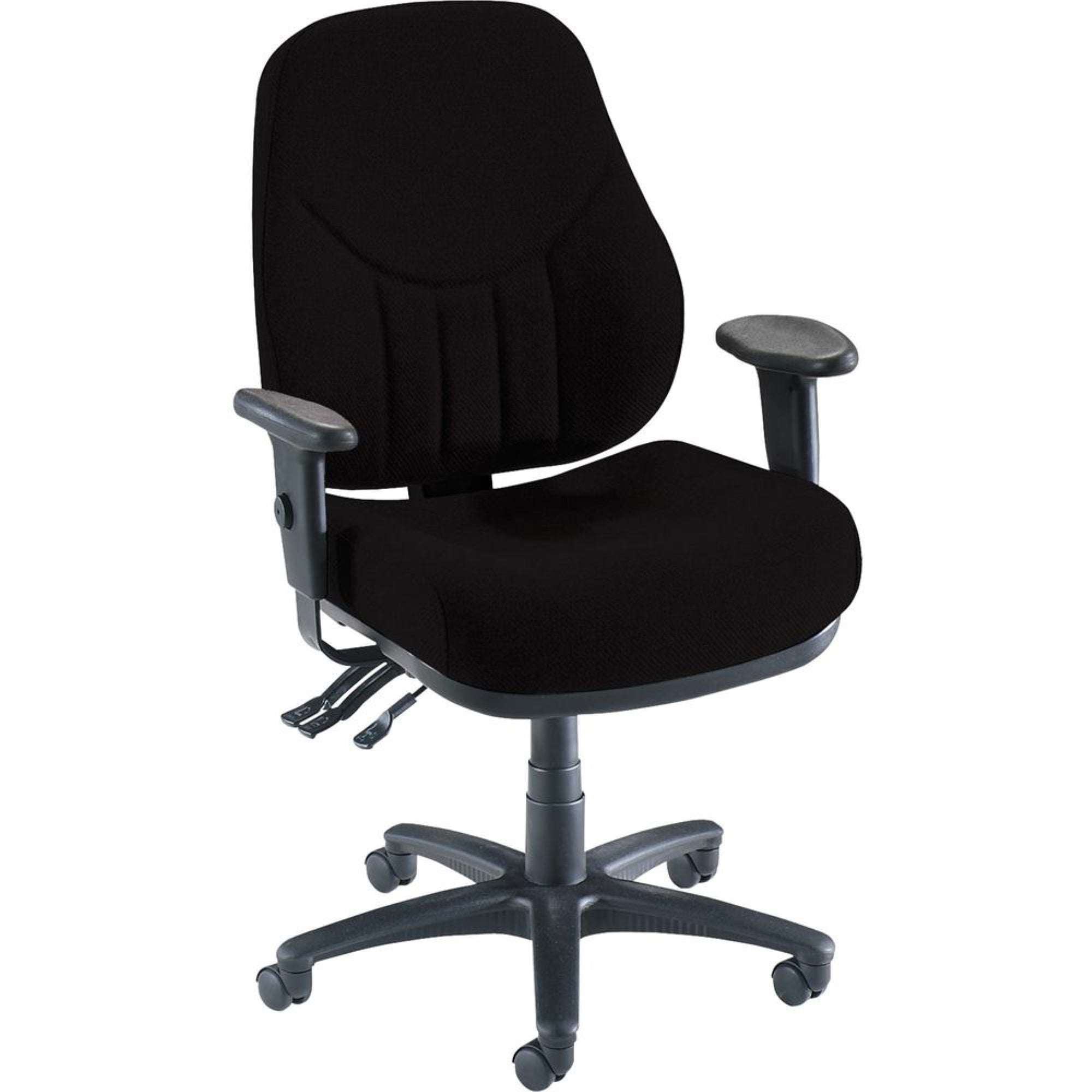 Lorell Baily High-Back Multi-Task Chair, Black