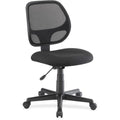 Lorell Multitask Chair  Black Fabric Seat  Black Back  5star Base  Black  1 Each