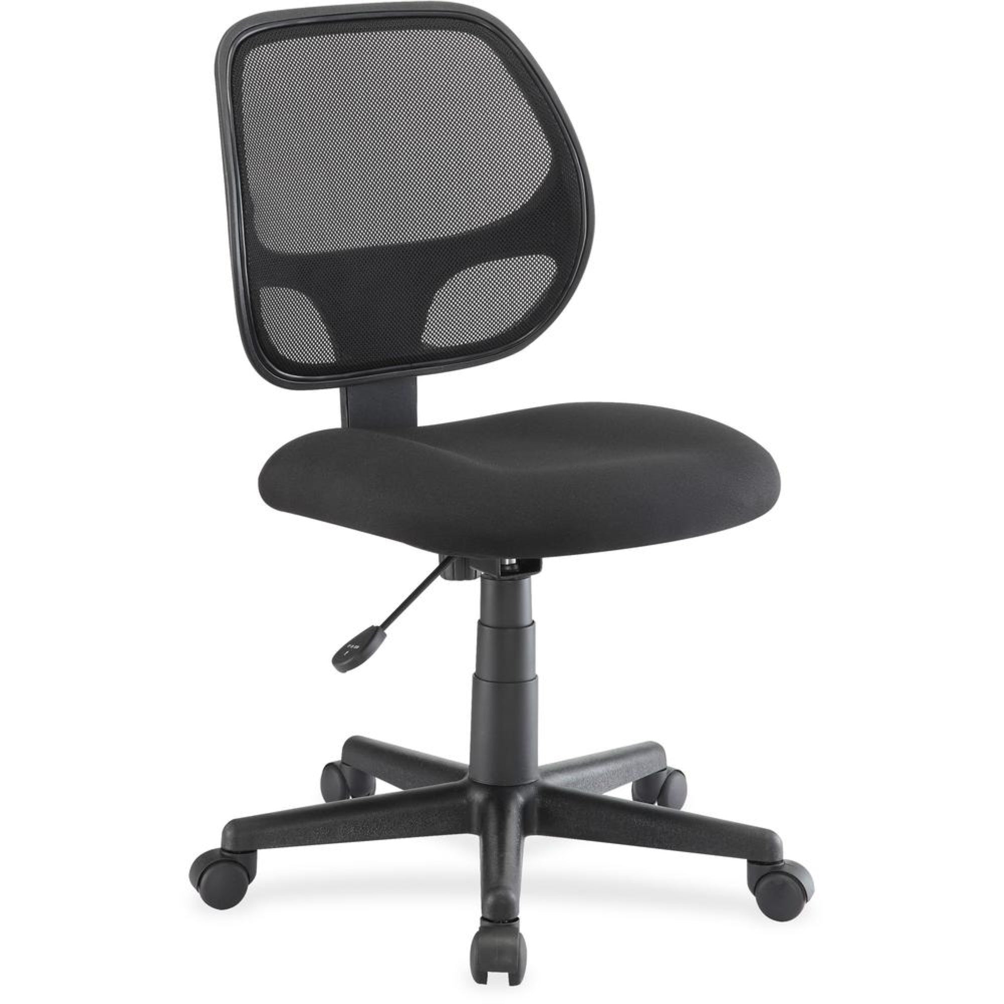 Lorell Multitask Chair  Black Fabric Seat  Black Back  5star Base  Black  1 Each