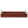 Lorell Cherry Laminate Universal Center Drawer - 28.4 Length x 16.7 Width x 5.1 Height - Cherry, Laminate