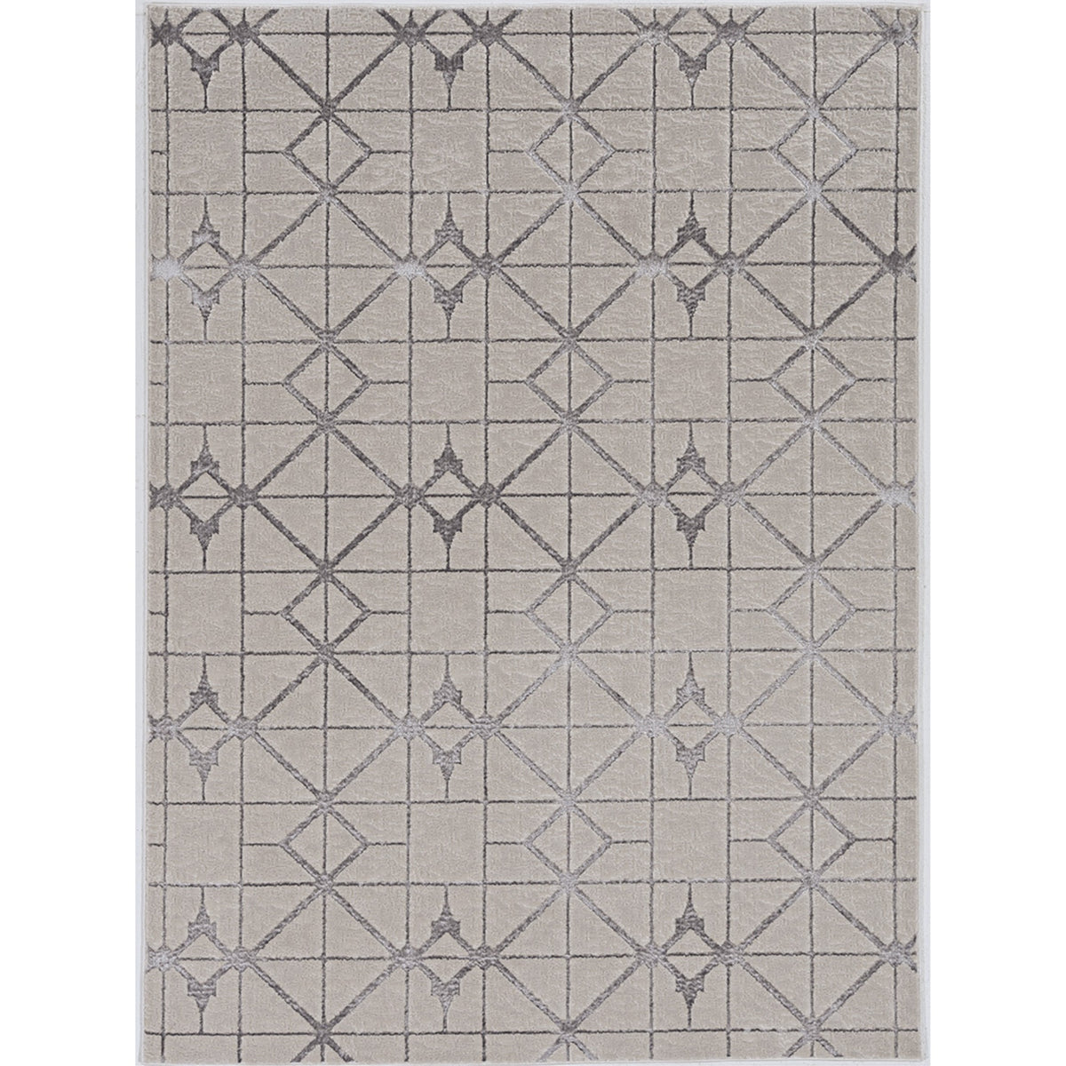 Luna 7128 710 X 1010 Inch   Ivory/Silver