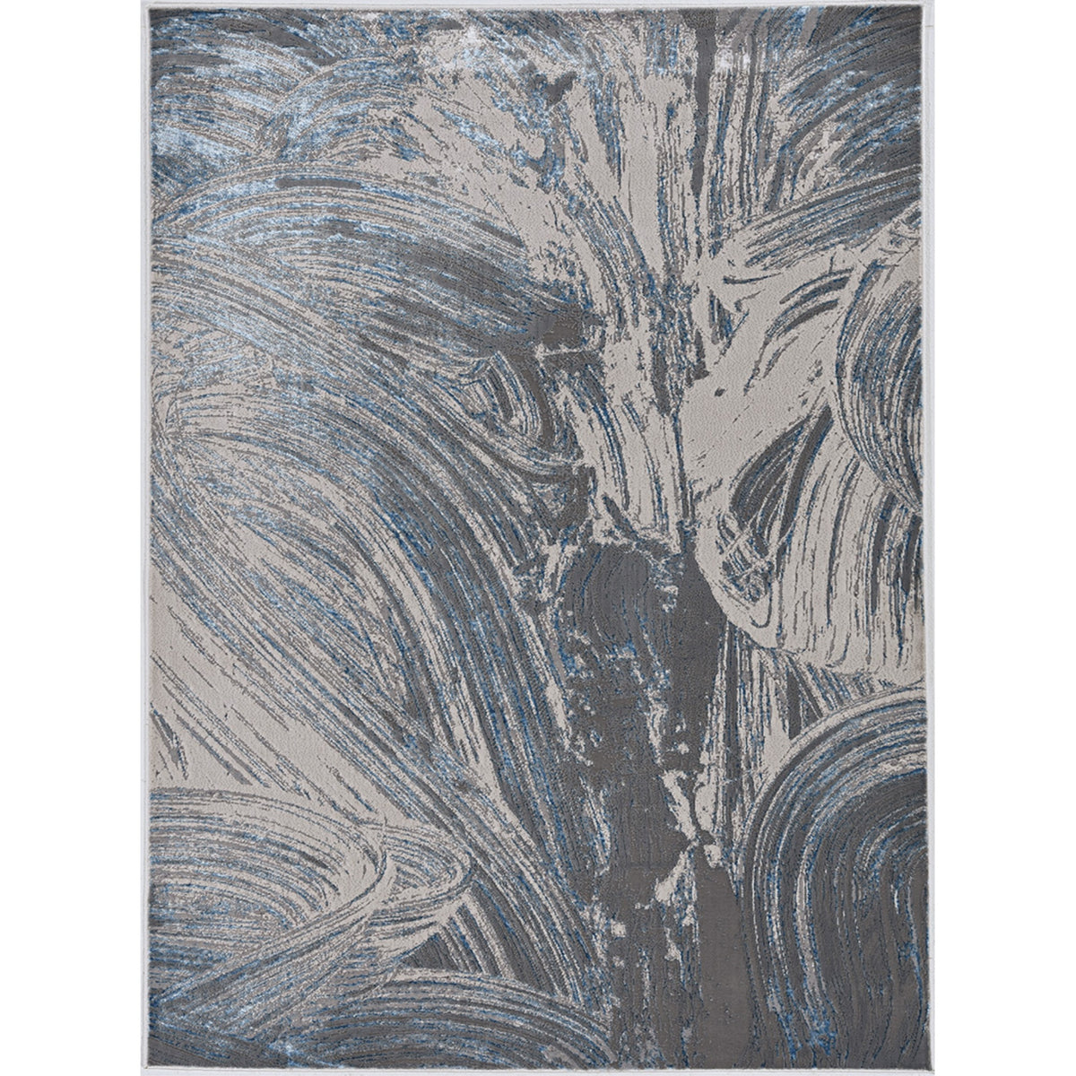 Luna 7130 710 X 1010 Inch   Silver/Blue