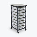 Luxor MBSSR8S Mobile Bin System  Single Row