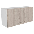 Napoles Wall Cabinet  -Kitchen -White / Light Gray