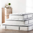 12 inch Medium Firm Pillow Top Hybrid Mattress In A Box - Queen Size