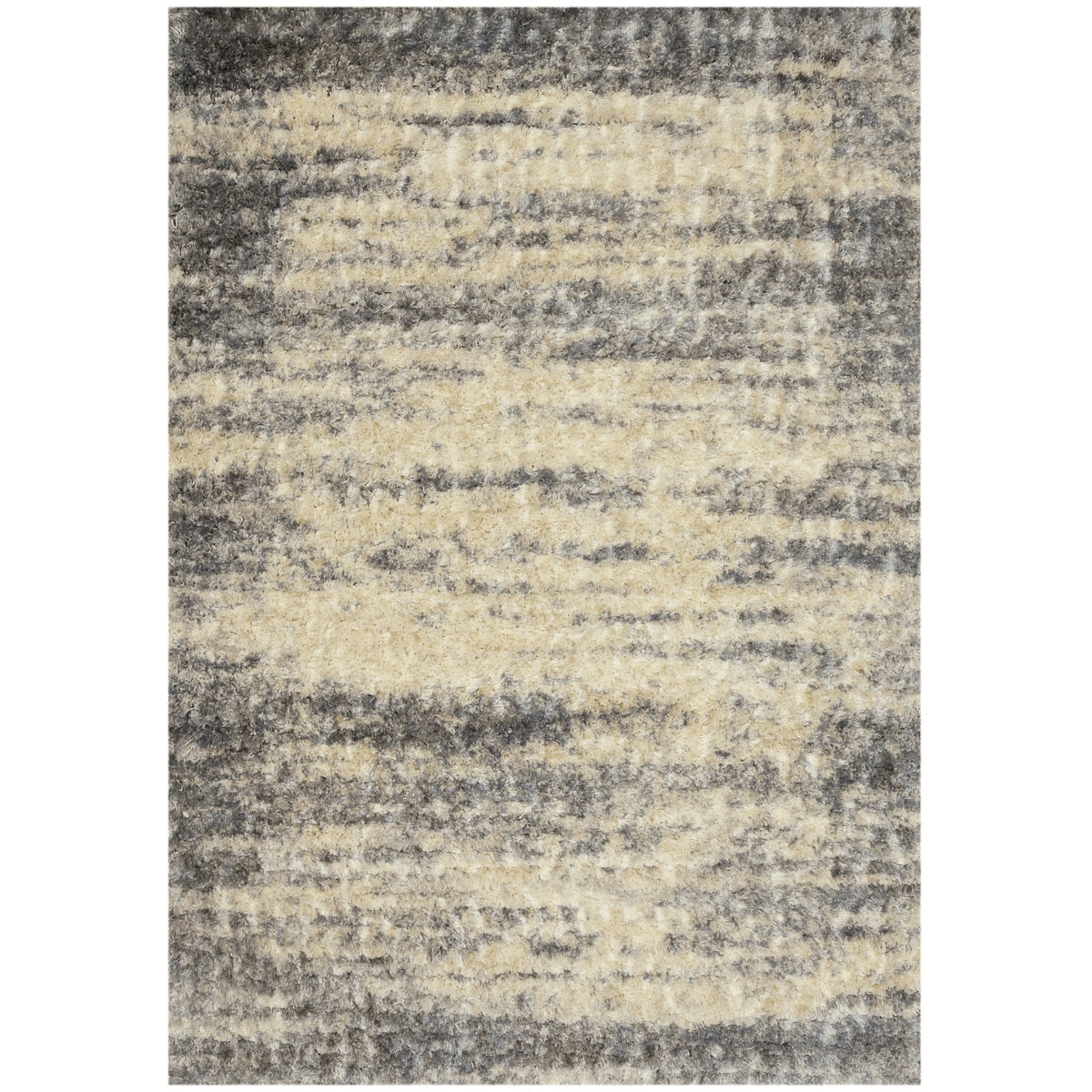 Merino 6714 Ivory/Blue Landscapes Area Rug, Size  53 Inch  X 77 Inch