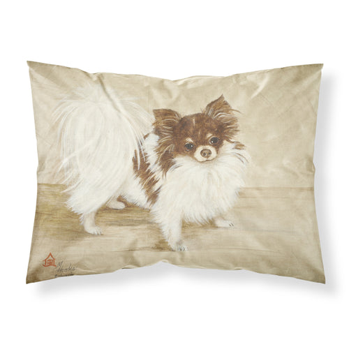 'Caroline'S Treasures Mh1051Pillowcase Chihuahua Favorite Flavors Fabric Standard Pillowcase, Large, Multicolor'