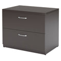 Aberdeen Series Freestanding Lateral File, 36w x 24d x 29h, Mocha