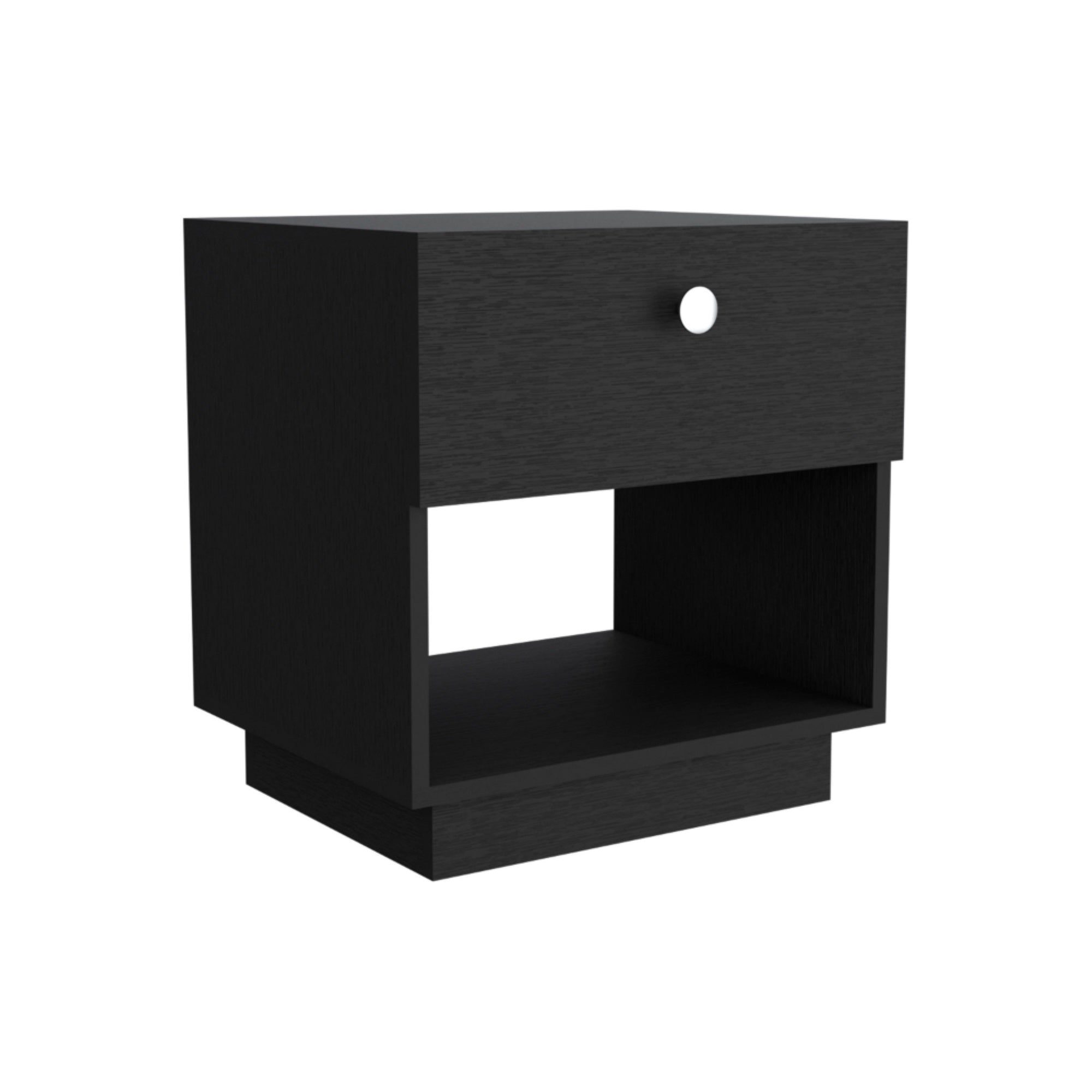 Paris 1 Drawer Nightstand -Bedroom-Wengue