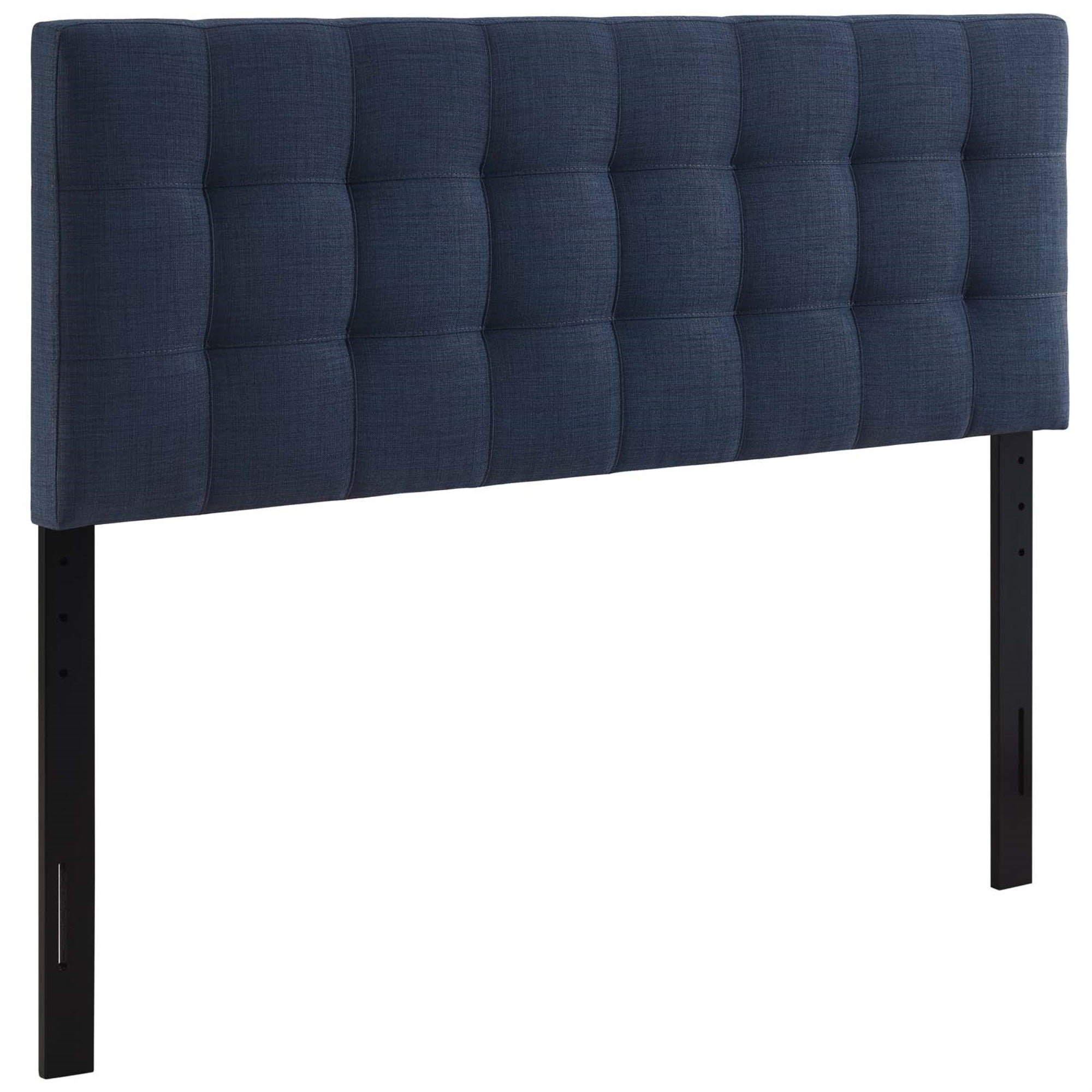 Ergode Lily Full Upholstered Linen Fabric Tufted Headboard - Sophisticated and Elegant Bedroom Decor - Lightweight and Durable -