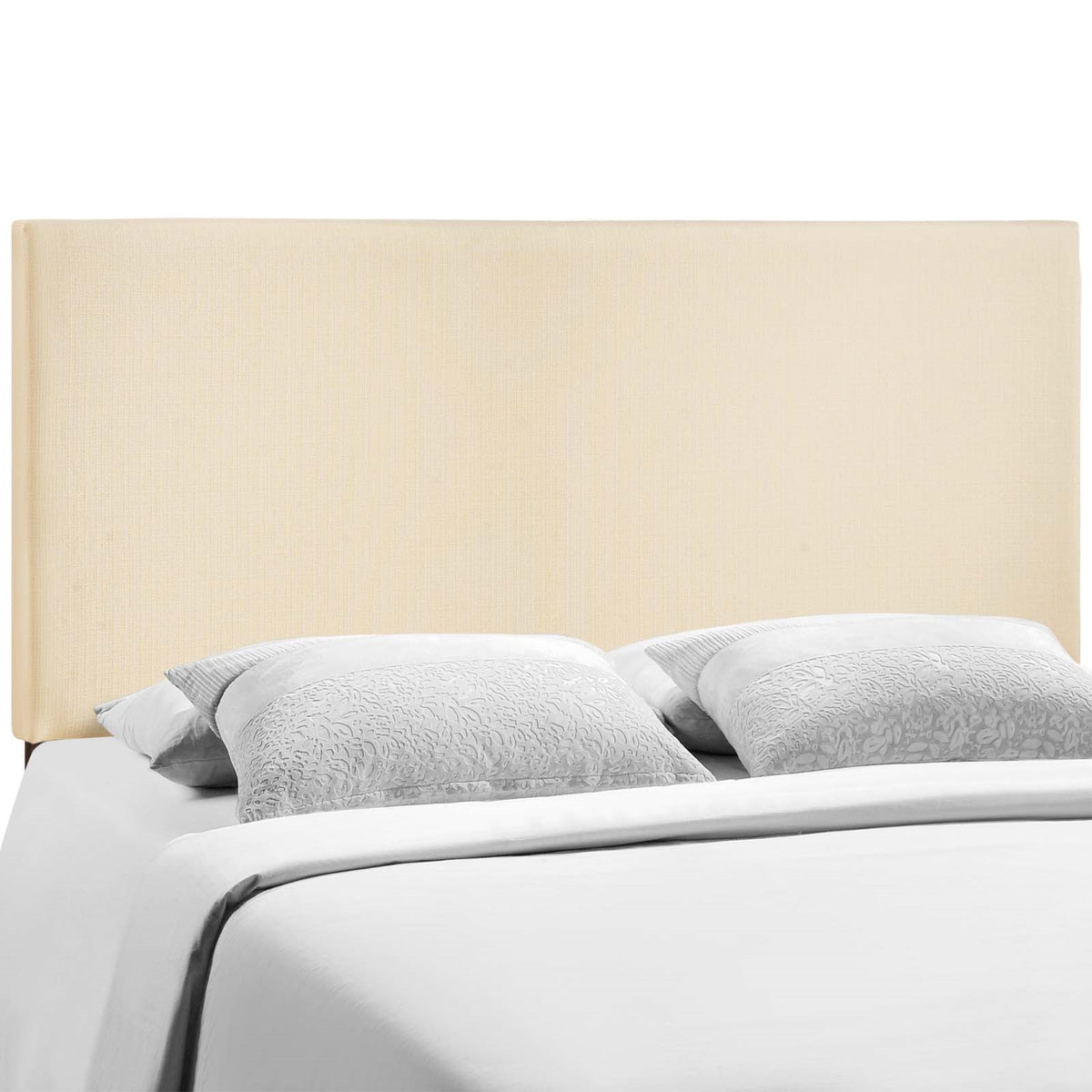Ergode Region Linen Fabric Upholstered Queen Headboard - Spacious & Elegant Upgrade for Your Bed