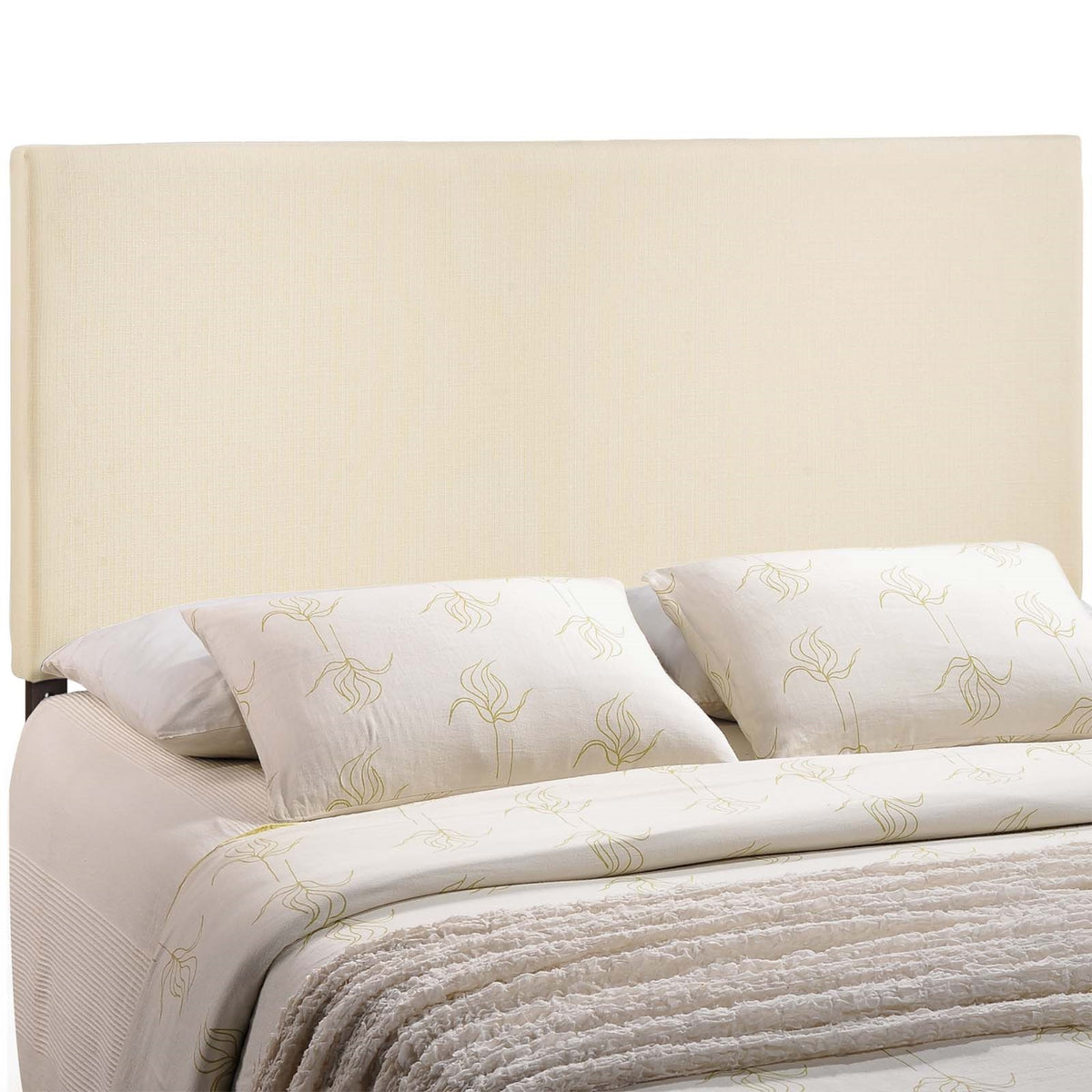 Ergode Region Linen Fabric Upholstered King Headboard - Elegant and Spacious Upgrade for Your Bed