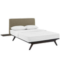 Tracy 3 Piece Queen Bedroom Set  Cappuccino Latte