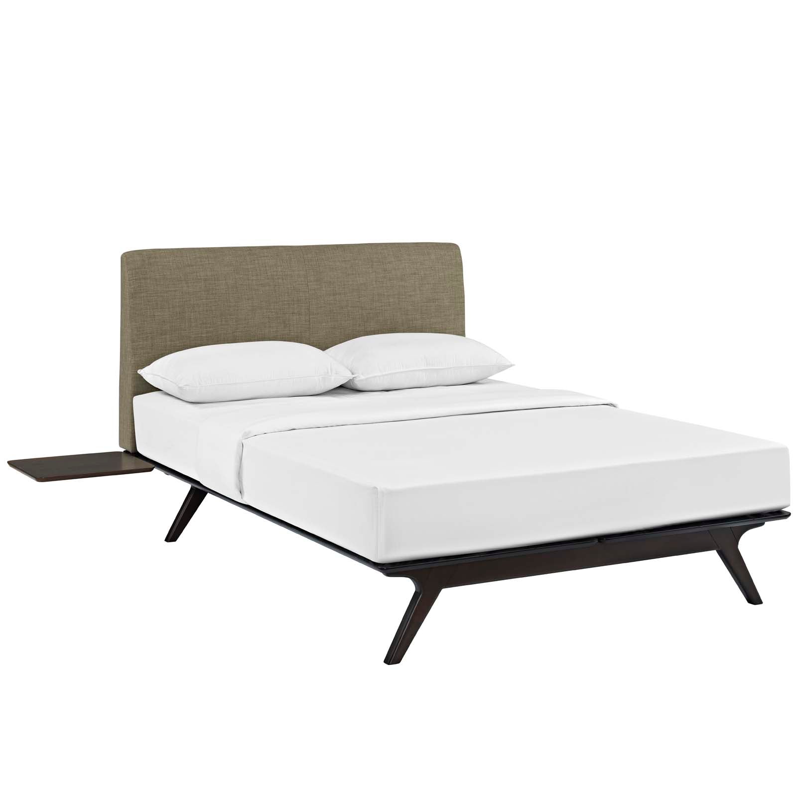 Tracy 3 Piece Queen Bedroom Set  Cappuccino Latte
