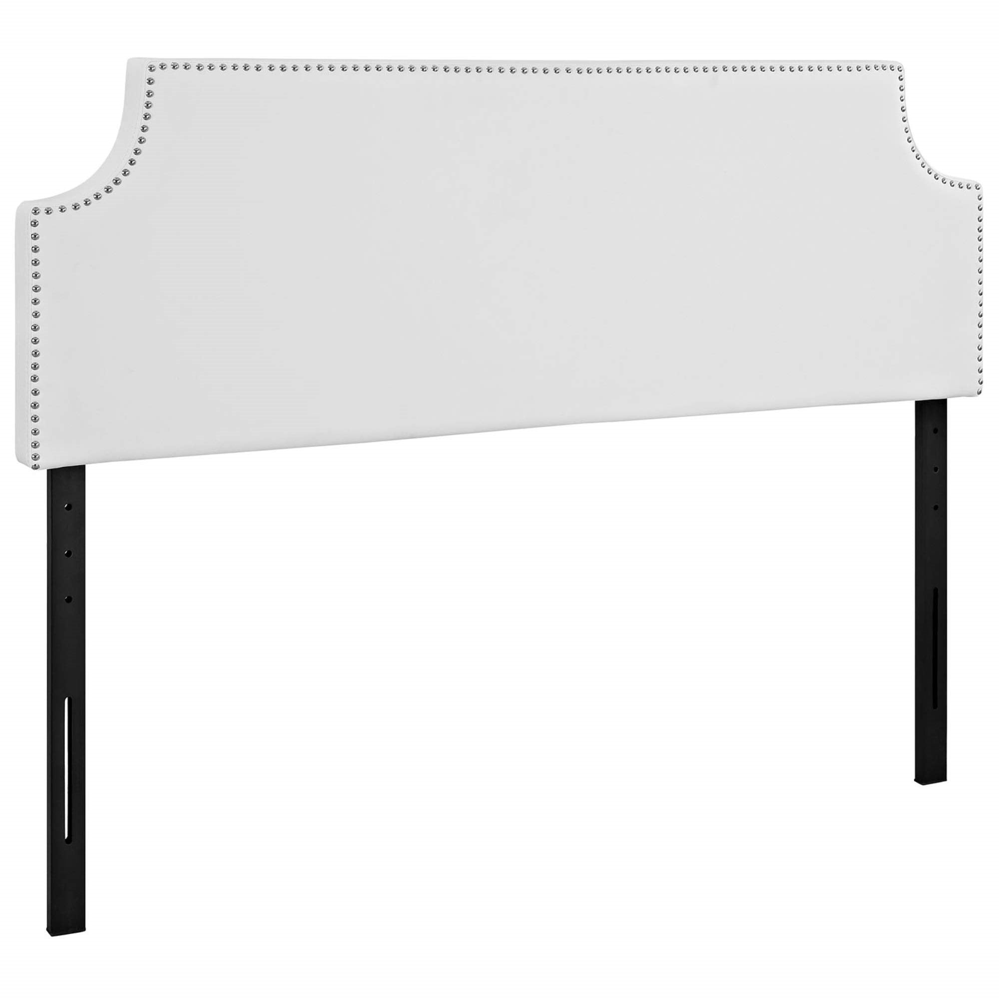 Yardlio Laura Faux Leather Queen Headboard - Elegant Design, Ultimate Comfort