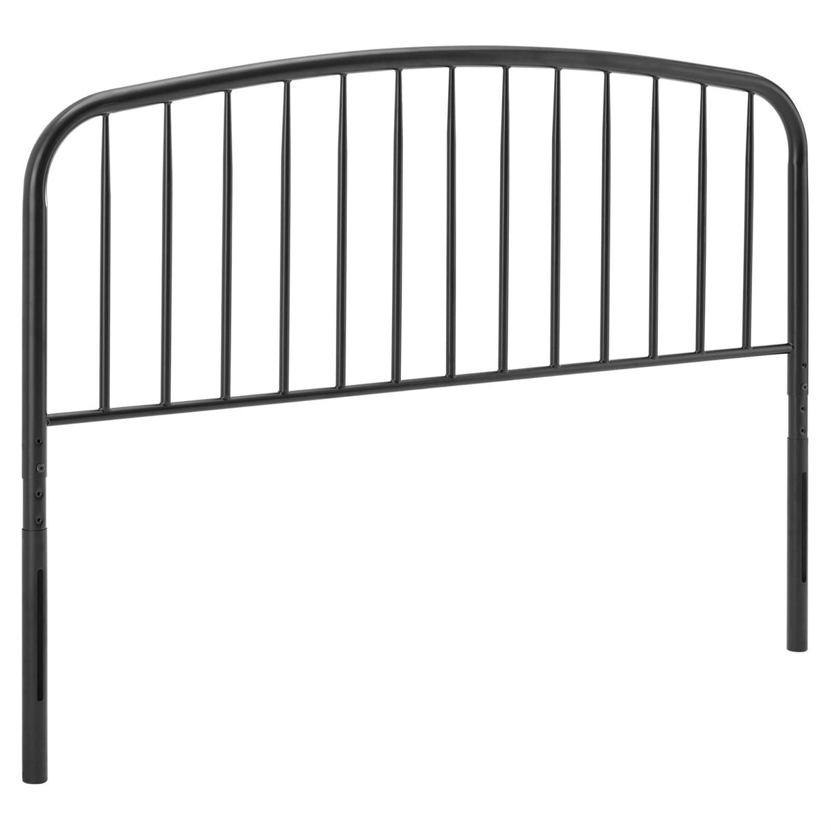 Nova Metal Queen Headboard - Modern Farmhouse Style, Durable Iron Construction, Height-Adjustable, Neutral Aesthetic - Perfect f
