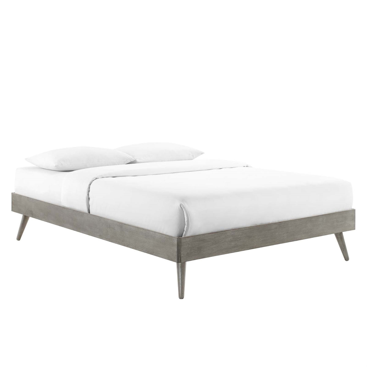 Margo Twin Platform Bed  Contemporary Style, Comfortable Sleeping Experience, Midcentury Design, Trendy & Versatile, Durable W