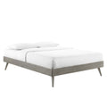 Margo King Platform Bed Frame  Contemporary Style, Comfortable Sleeping Experience, Retro Elements, Modern Accents, Natural Aes