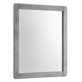 Georgia Wood Mirror  Rustic Charm Meets Modern Farmhouse Style. Solid Rubberwood Frame With Rounded Corners. Perfect For Bedroo