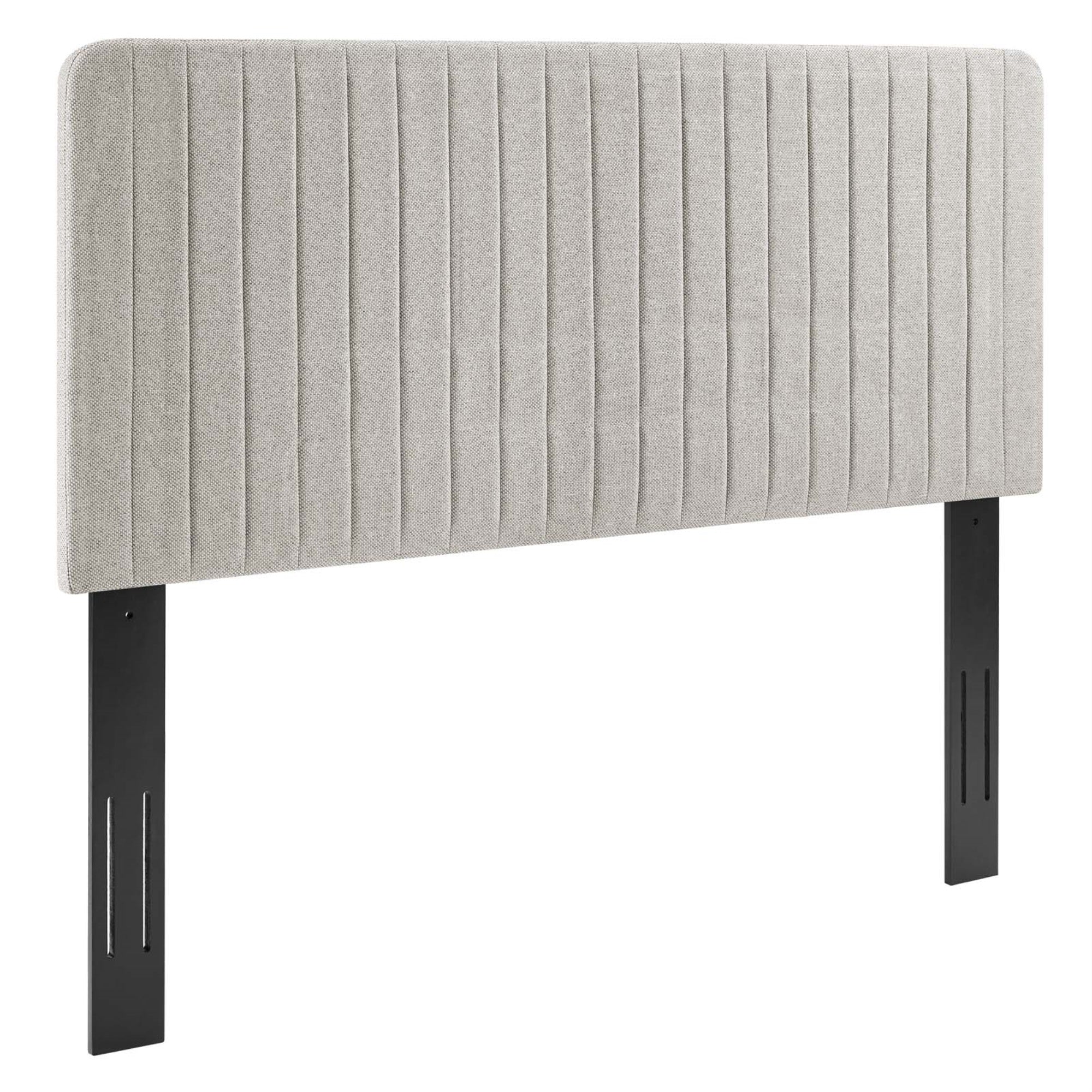 Luxurious Milenna Fabric Upholstered King/California King Headboard - Elegant and Comfortable