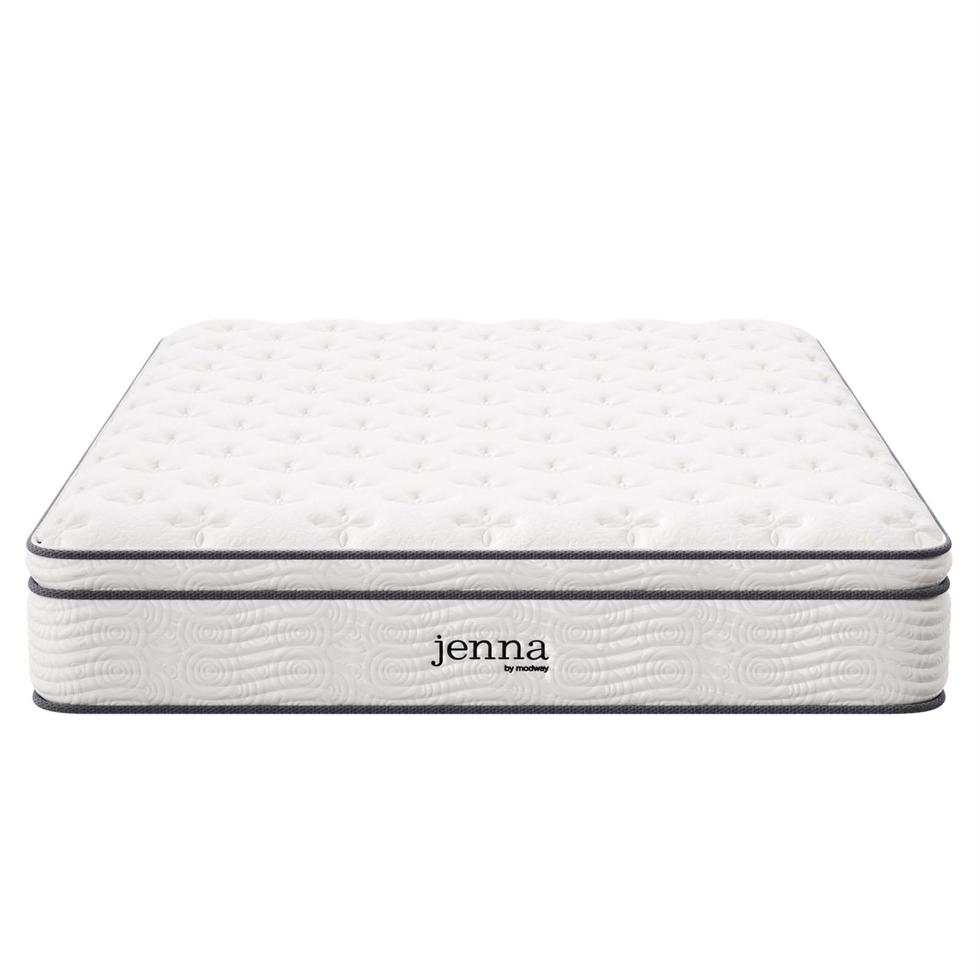 Jenna 12'' Innerspring and Foam King Mattress