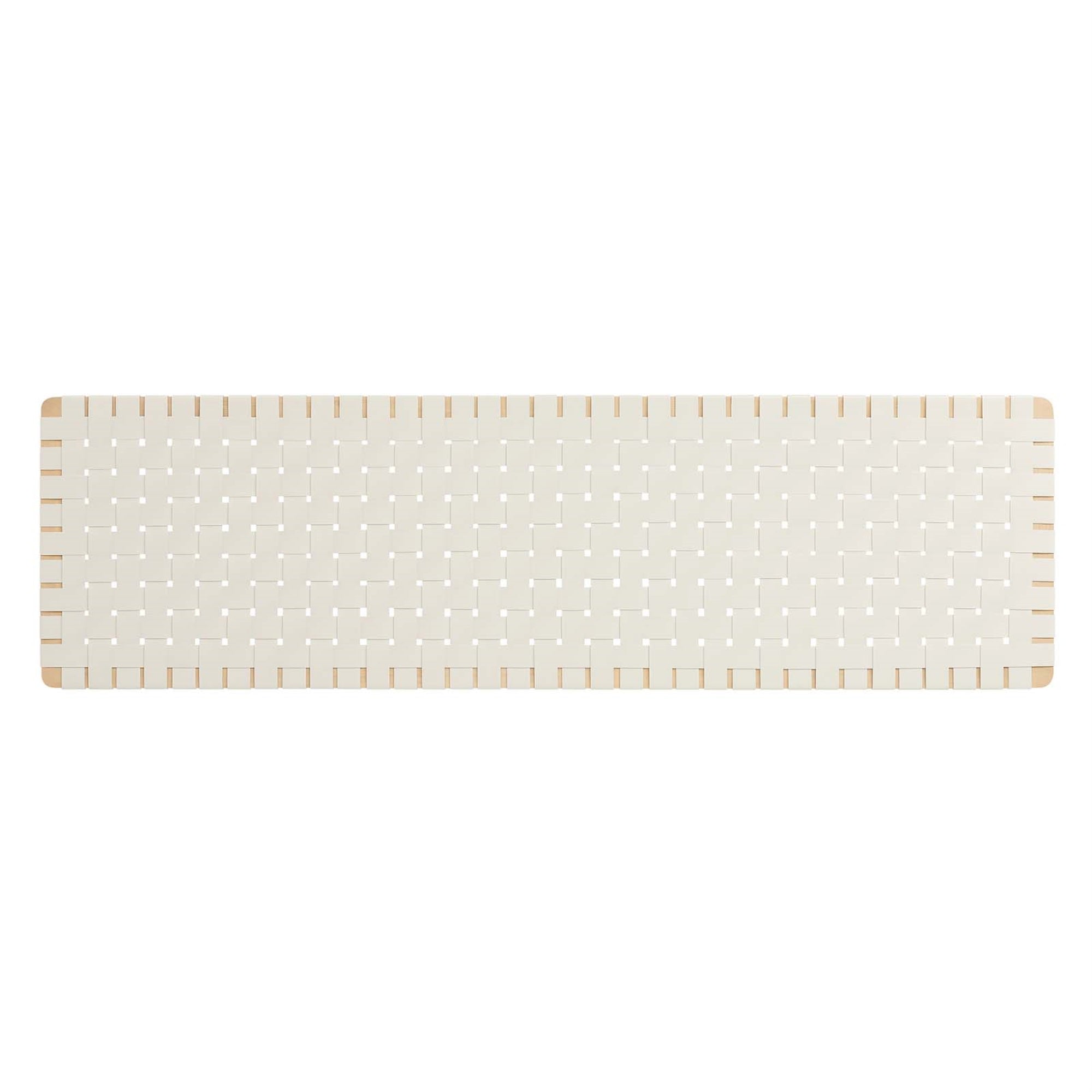 Modway Sparta Vegan Leather Weave King Headboard in Natural Beige, Faux Leather King Headboard Only with Wall Mount Design for Primary Bedroom or Guest Room