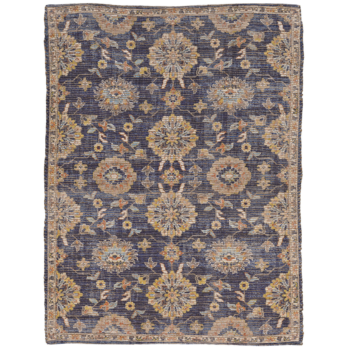 Morris 2229 Blue Chloe Area Rug, Size  76 Inch  X 96 Inch