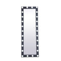 Brenda 24 Inch By 71 Inch Plug In Led 5000K Mirror In Black