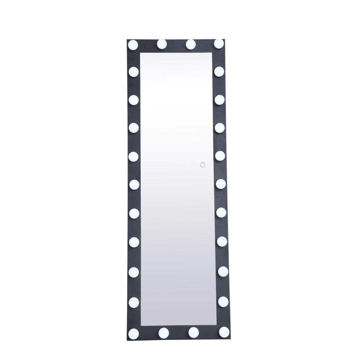 Brenda 24 Inch By 71 Inch Plug In Led 5000K Mirror In Black