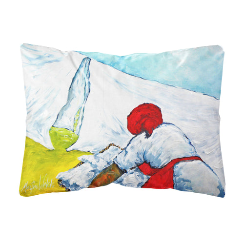 'Caroline'S Treasures Mw1090Pw1216 Must Be Monday Canvas Fabric Decorative Pillow, Large, Multicolor'