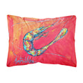 'Caroline'S Treasures Mw1097Pw1216 Shrimp Seafood Three Canvas Fabric Decorative Pillow, Large, Multicolor'