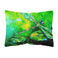 'Caroline'S Treasures Mw1114Pw1216 Dragonfly Summer Flies Canvas Fabric Decorative Pillow, Large, Multicolor'