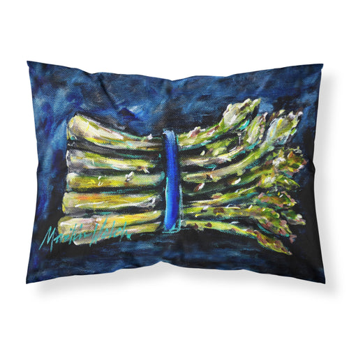 'Caroline'S Treasures ''Asperagus Blew'' Printed, Polyester Envelope Closure Pillowcase, Standard, Multicolor'