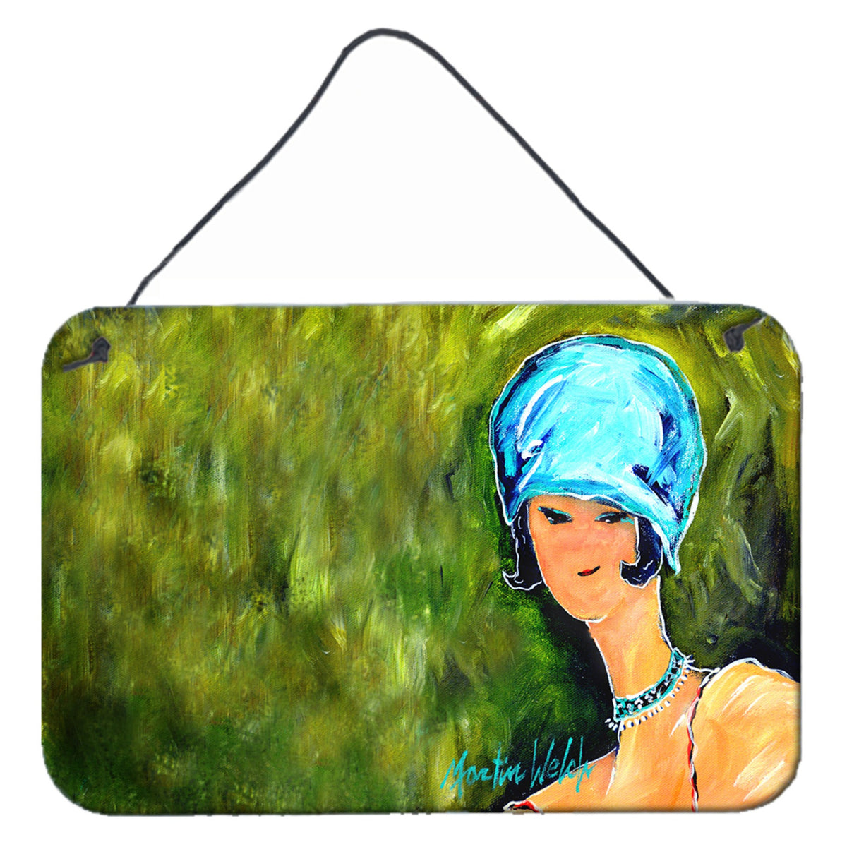 CarolineS Treasures Young Voncile Still In High School Wall Or Door Hanging Prints Mw1237Ds812, 8 Inch  Inch  X 12 Inch  Inch