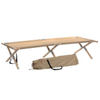 Maine Heritage Cot – Heavy-Duty Wooden Camping Cot with 375 lb Capacity