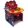 Marvel SpiderMan Chair Desk With Storage Bin By Delta Children, Greenguard Gold Certified