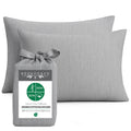 Bamboo Cotton Pillowcases - Viscose from Bamboo + Cotton - Silver