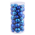 Vickerman 2.4 Inch 3 Inch 4 Inch  Blue Balls Shiny/Matte 50/Box  N112402A