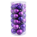 Vickerman 2.4 Inch 3 Inch 4 Inch  Purple Balls Shiny/Matte 50/B  N112406A